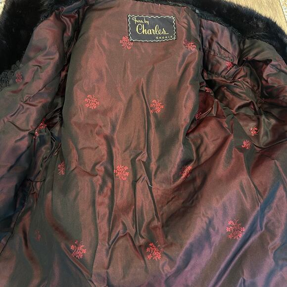 VTG Charles Stokie
Persian Lamb Wool
Swing Jacket Mink Fur Collar
Size med - Picture 6 of 6